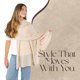 thumbnail image 4 of Chal Velanio Cashmere 198 cm x 69 cm de mezcla de lana – Viaje, 4 of 6