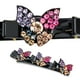 thumbnail image 2 of Elegant Sparkling Rhinestone Crystal Butterfly Barrette Hair Clips for Women and Girls - Perfect for Side Hair and Bangs, 2 of 5