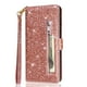 thumbnail image 2 of Funda para FOXDOCK Elegante funda Samsung Galaxy S25 Ultra Glitter con cremallera-Ideal para el uso diario, 2 of 5