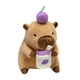 thumbnail image 5 of Juguete De Peluche De Capibara, Decoración Realista De La Habitación De Los Niños, Juguete De Peluche De Capibara Para La Familia, 30 Cm, Uva, 5 of 5