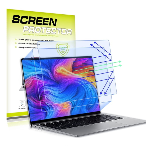 Protector de pantalla XinWoTuo 32 cm anti luz azul, paquete de 2
