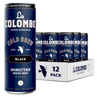 Café Cold Brew La Colombe Negro Sin Azúcar 325Ml X12