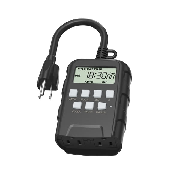 Temporizador digital programable para exteriores BN-LINK 1875W 125VAC