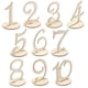 thumbnail image 5 of MDF Madera 10cm Números De Mesa 1-10 Base Set Boda Fiesta De Cumplea?os Francés, 5 of 5
