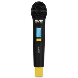 Microfono Inalambrico De Mano Skp Digimod I Negro