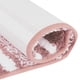 thumbnail image 4 of Alfombra de Baño REGALWOVEN, Alfombras de Baño de Microfibra Extra Suaves y Absorbentes, Alfombra de Piso Antideslizante con Rayas Esponjosas Marrón Rosado 16" x 24", 4 of 6