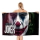 thumbnail image 1 of Joker Toalla de playa de secado rápido con diseño temático, regalo para mujeres y niñas, ideal para cumpleaños, fans, amantes de la música, uso en la playa o al aire libre, 78 × 150 cm, 1 of 6