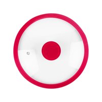 Bothyi - Tapa De Repuesto De Silicona Para Sartenes, Sartenes, Ollas, 29 Cm, Color Rojo
