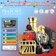 thumbnail image 2 of Set de Tren Eléctrico UFULMN 149 cm con Luces y Música Navideña, 2 of 7