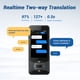 thumbnail image 2 of Traductor ANFIER W10 144 idiomas 3.0" pantalla táctil IA, 2 of 7