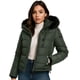 thumbnail image 1 of Abrigo de invierno acolchado Steve Madden, recortado, resistente al viento y al agua, 1 of 7