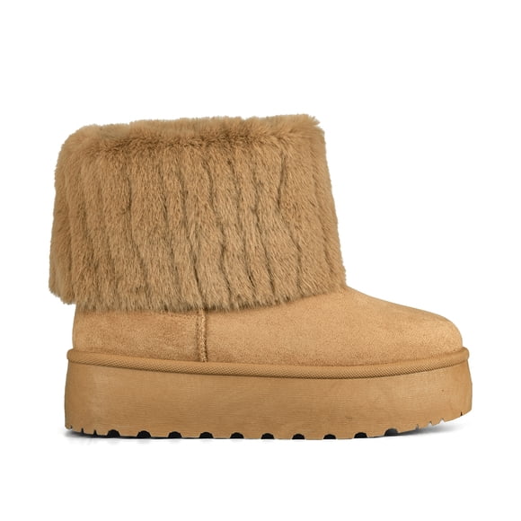 Botin Casual Mujer Vintage Moda Textil Con Felpa Weide SL23