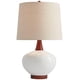 thumbnail image 2 of Lámpara de Mesa 360 Lighting Brice Estilo Mid Century 58 cm Marfil, 2 of 9