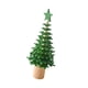 thumbnail image 1 of Adorno De árbol De Navidad De Mesa Para Regalo De Invierno, Adorno Para árbol De Navidad Para Vacaciones, Oficina, Boda, Color Verde, 1 of 5