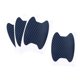 thumbnail image 1 of Película protectora de manija de puerta de coche antiara?azos de fibra de carbono de 4 piezas azul profundo, 1 of 5