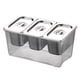thumbnail image 5 of Carrito Para Condimentos Refrigerados, Compartimentos Extraíbles Para Bares, Tiendas De Té Con Leche, 3 Compartimentos, 5 of 5