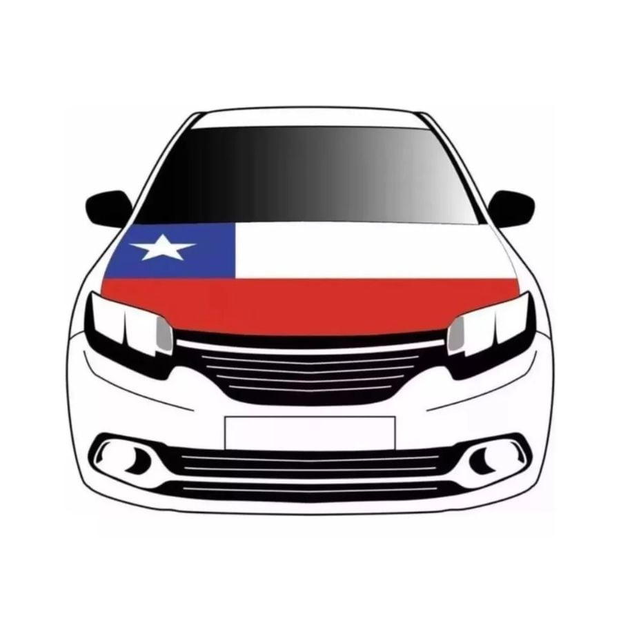 Click Ventas - Bandera Cubre Capot Bandera Chile Para Autos Viva Chile
