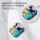 thumbnail image 5 of Estuche para AirPods Pro 3 DHILKCY con cactus y llavero rosa dorado, 5 of 6