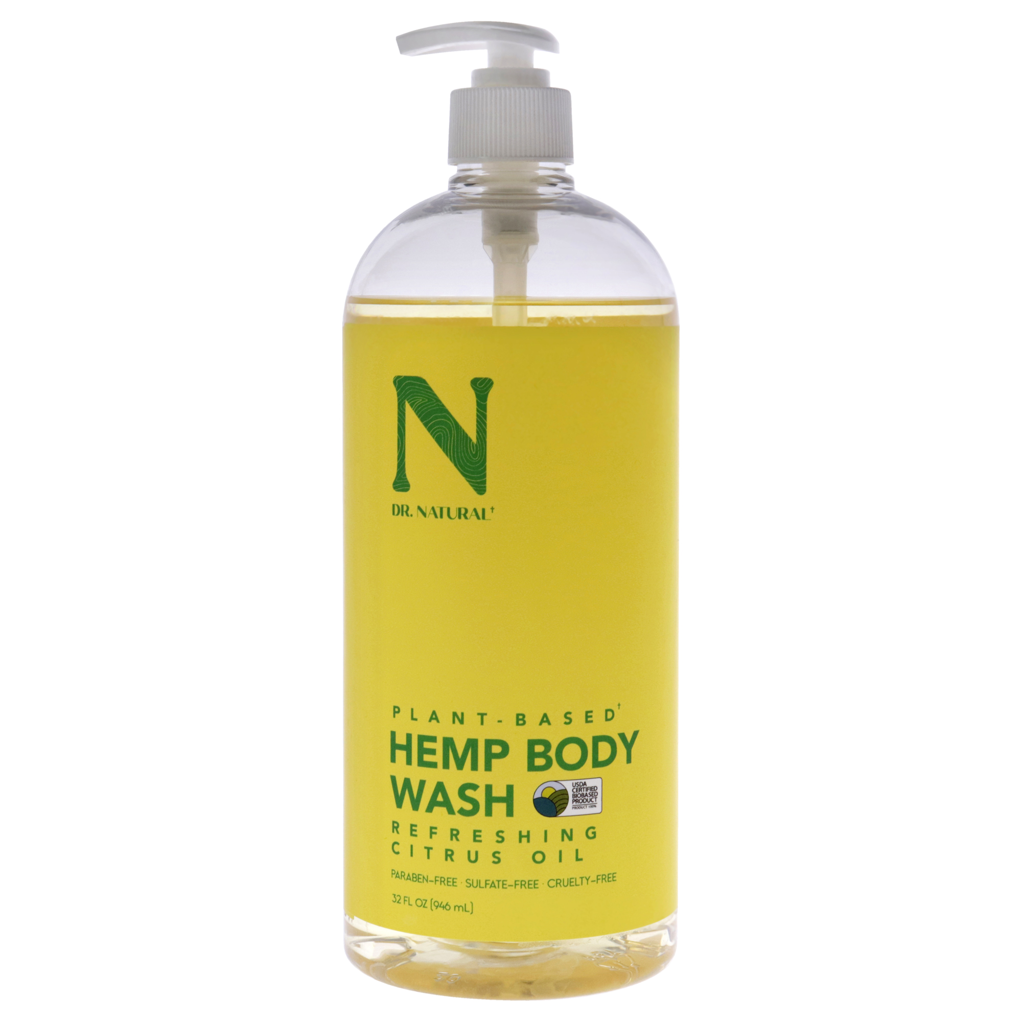 Gel De Baño Dr. Natural Cáñamo Con Cítricos
