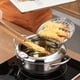 thumbnail image 2 of Freidora de tempura japonesa con termómetro y asa de tacto frío | Olla de acero inoxidable con filtro de aceite extraíble para cocina y hogar, 2 of 7