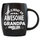 thumbnail image 1 of Taza para el Día del Padre, regalo para el abuelo, 480 ml, Awesome Grandpa, 1 of 5