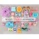 thumbnail image 2 of Lote aleatorio de 35 accesorios adorables para mascotas LPS, tazas de copo de nieve, sombrero, falda, 2 of 4