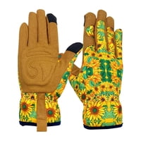 Xusx111 - Guantes De Jardinería Para Mujeres, Guantes De Jardín De Cuero Transpirable Con Agarre, Guantes De Trabajo Resistentes A Las Espinas (Xl)