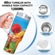thumbnail image 5 of El Lorax Vaso aislado de acero inoxidable con asa, diseño temático, regalo para familia, amigos y fans; incluye pajita y encaja en el portavasos estándar, 40 oz, 5 of 6