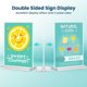 thumbnail image 2 of Acrylic Sign Holder, 5x7, 15 Pack Vertical Clear Table Menu, 2 of 3