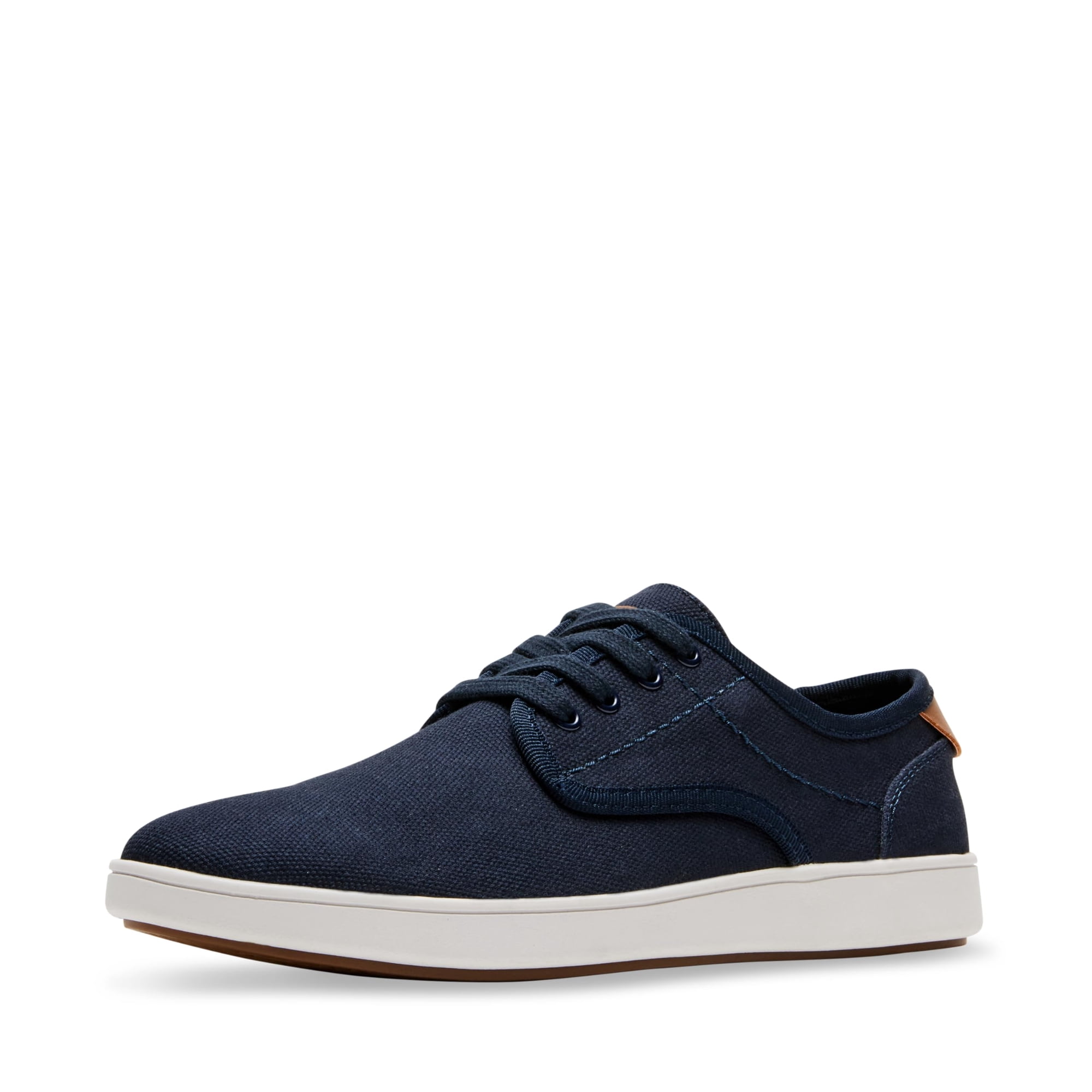 Zapatilla Steve Madden Fenta Para Hombre, Tela Azul Marino, Talla 9.5 Us