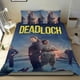 thumbnail image 1 of Loch Muerto Conjunto de sábanas temático, trío de piezas, cómodo y amigable con la piel, diseño único, regalo de decoración para el hogar para familiares, amigos y fans,173cm *218cm, 1 of 6