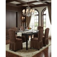 Mylhogar - Pack De 6 Fundas Protectoras Para Sillas Tejido 3D