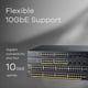 thumbnail image 3 of Switch Zyxel XGS1935-28HPV2 de 24 puertos PoE+ 375 W y 4 x SFP+ 10G, 3 of 7