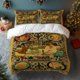 thumbnail image 1 of 3pcs Vintage Poster Print Bedding Set | Soft Breathable Polyester, 1 of 1