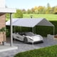 thumbnail image 2 of Toldo Outsunny para cochera, 305 x 118 cm, resistente a los rayos UV y al agua, 2 of 9