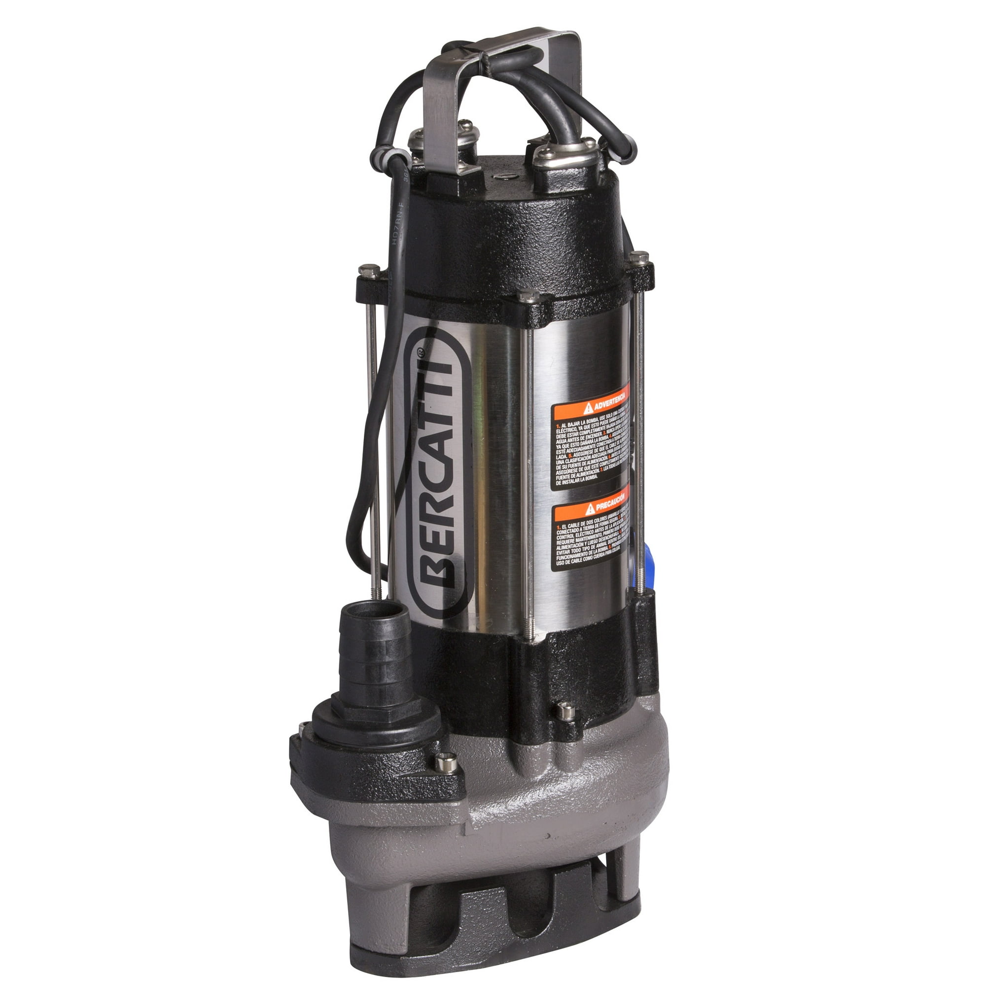 Bercatti - Bomba Sumergible Agua Sucia 1.5 Hp Wqd10