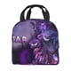 thumbnail image 2 of Gengar Bolsa Térmica Portátil con Forro de Aluminio Grueso, Bolsa Térmica Impermeable y Hermética para Trabajo, Escuela y Picnic, Nevera Portátil para Entrega de Comida para Adultos y Niños 22*20*13cm, 2 of 6