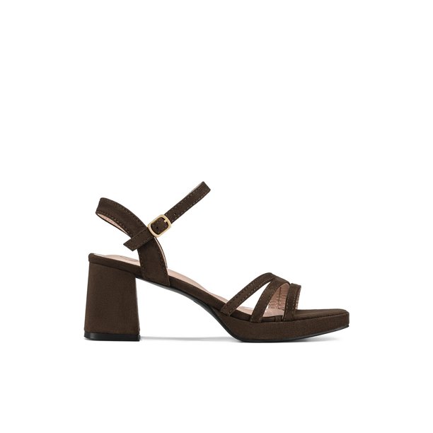 Sandalias Casual PU Textil Mujer Cuadrado Weide YOU531B