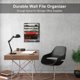thumbnail image 5 of Archivador de pared EasyPag, 5 niveles, vertical, metal negro, 5 of 8