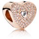 thumbnail image 1 of Charm Pandora Sweetheart Claro CZ, 1 of 2