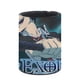 thumbnail image 3 of Blue Exorcist-theme Cylinder Pen Holder Pencil Organizer with Flannel Lining PVC Leather Material Cardboard Base for study work 10*8CM, 3 of 6