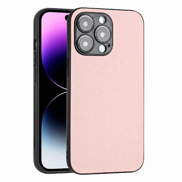 Funda Antigolpes para iPhone 14 Pro Max Cubierta Delgada Rosa