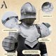 thumbnail image 4 of Conjunto de armadura AnNafi medieval gótica de acero para caballero LARP, 4 of 8
