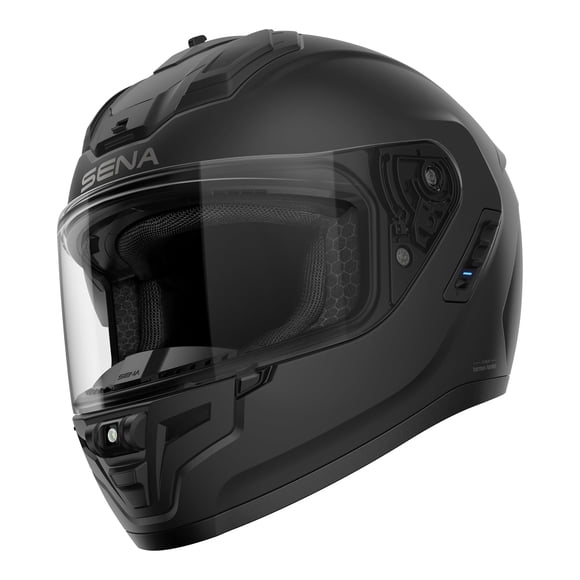 Casco Sena Phantom Smart LED Negro Mate S