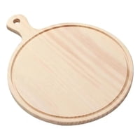 Mtm - Tabla Pizza Tabla De Picoteo Plato De Madera 37 X 27Cm