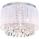 thumbnail image 1 of Candelabro LaLula, color blanco, tamaño mini, montaje empotrado, cristal, 3 luces, 1 of 9