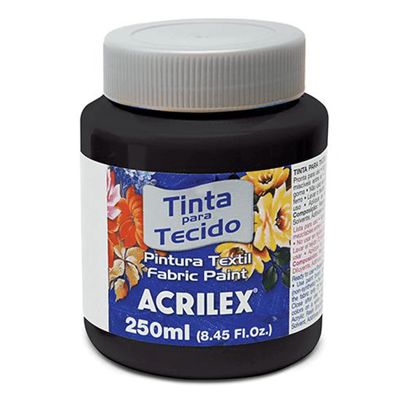 Pintura Textil Mate 250 ml 507 Vermelho Fogo (Rojo Fuego)