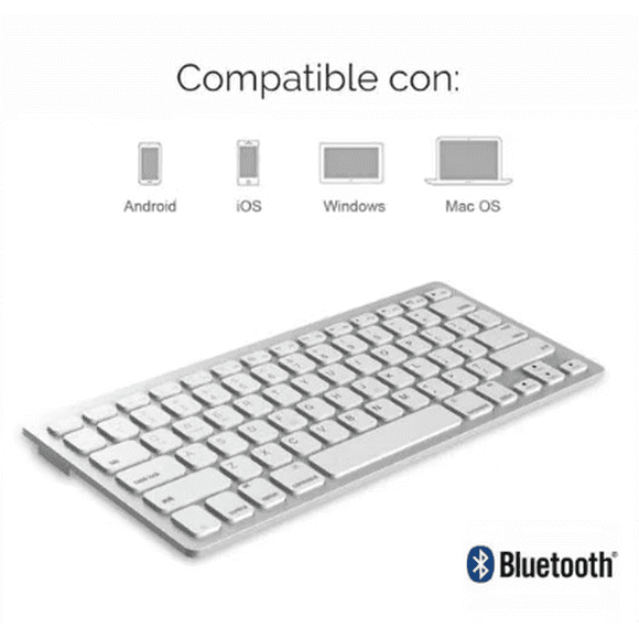 Teclado Inalambrico Bluetooth
