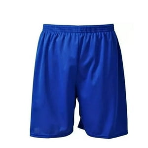 Drb - Short De Futbol Niño Azul Liso Xxs