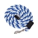 thumbnail image 2 of Accesorio de cabestro de cuerda para caballos, de rápida ejecución, para entrenamiento de cabezada, con riendas, para caballos, de alta resistencia, p Azul Blanco, 2 of 5